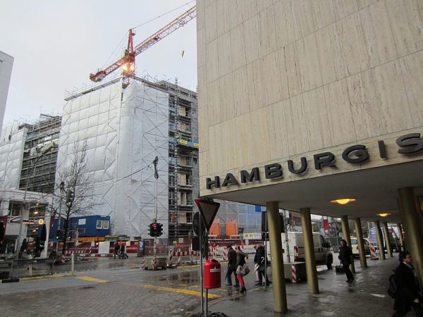 Hamburg, Opern-Plaza, 2012