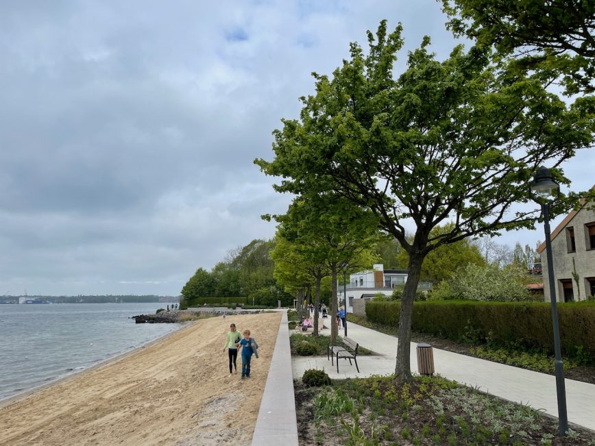 Einweihung Promenade Schröders Strand